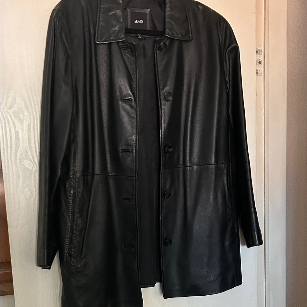 JLC New York Black Leather Jacket
